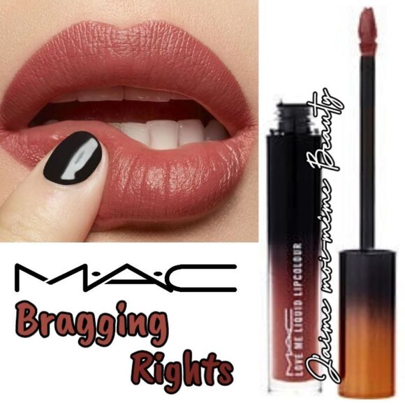 MAC Love Me Liquid Lipstick in Bragging Rights - Picture 1 of 15